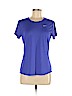 Nike 100% Polyester Blue Active T-Shirt Size M - photo 1
