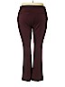 Simply Vera Vera Wang Burgundy Casual Pants Size XXL - photo 2