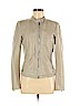 Express 100% Polyurethane Tan Faux Leather Jacket Size M - photo 1