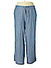 Westport Blue Linen Pants Size 2X - photo 1