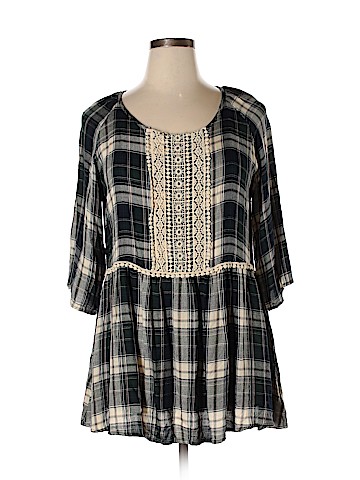 Indigo Soul 3/4 Sleeve Blouse (view 1)