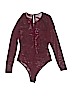 Charlotte Russe Burgundy Bodysuit Size M - photo 1