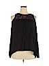 Xhilaration 100% Rayon Black Long Sleeve Blouse Size XXL - photo 1