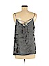 Vince Camuto 100% Polyester Silver Sleeveless Blouse Size M - photo 2