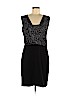 Ann Taylor LOFT 100% Viscose Black Casual Dress Size 8 - photo 1