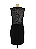 Ann Taylor LOFT 100% Viscose Black Casual Dress Size 8 - photo 2