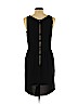 Ann Taylor LOFT 100% Polyester Black Casual Dress Size 10 - photo 2