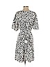 A New Day 100% Polyester White Casual Dress Size S - photo 2
