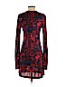 Nieves Lavi 100% Silk Red Casual Dress Size 4 - photo 2