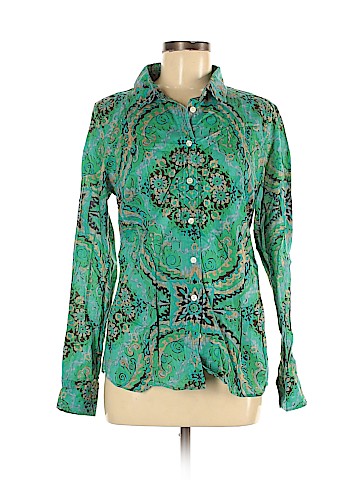 J. Crew Factory Store Long Sleeve Button-Down Shirt (view 1)