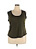 Old Navy 100% Rayon Green Sleeveless Top Size XXL - photo 1