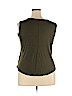 Old Navy 100% Rayon Green Sleeveless Top Size XXL - photo 2