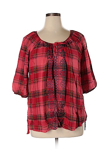 One World Short Sleeve Blouse (view 1)