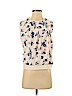 Maurices 100% Rayon Ivory Sleeveless Blouse Size S - photo 1