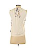Maurices 100% Rayon Ivory Sleeveless Blouse Size S - photo 2