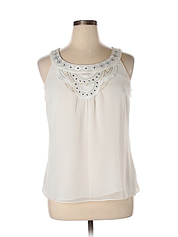 White House Black Market Sleeveless Blouse (view 1)