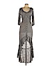 Assorted Brands Gray Casual Dress Size L - photo 1