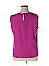 Kasper Purple Sleeveless Blouse Size 1X - photo 2