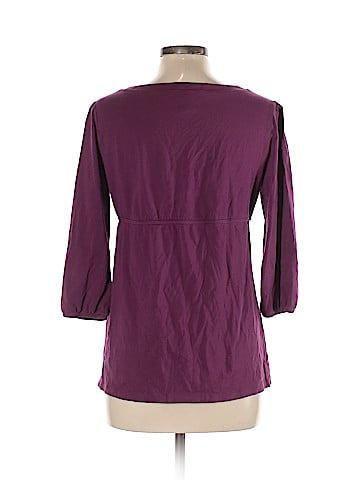 Ann Taylor LOFT 3/4 Sleeve Top (view 2)