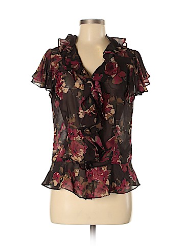 Chaps Short Sleeve Blouse (view 1)