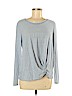 Caslon Blue Long Sleeve Top Size M - photo 1