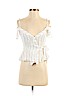 Astr 100% Polyester White Sleeveless Blouse Size S - photo 1