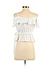 Astr 100% Polyester White Sleeveless Blouse Size S - photo 2