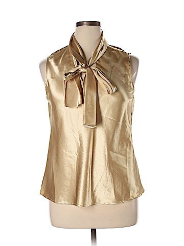 Black Label by Evan Picone Sleeveless Blouse (view 1)