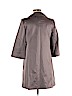 Elie Tahari Purple Trenchcoat Size 8 - photo 2