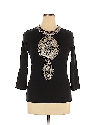 Naeem Khan Cashmere Pullover Sweater (view 1)