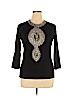 Naeem Khan 100% Cashmere Black Cashmere Pullover Sweater Size XL - photo 1