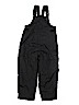 Russell Athletic 100% Nylon Black Snow Pants With Bib Size 5 - 6 - photo 2