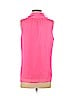 J. Crew Factory Store 100% Polyester Pink Sleeveless Blouse Size S - photo 2
