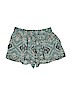 Mossimo 100% Rayon Teal Shorts Size M - photo 1