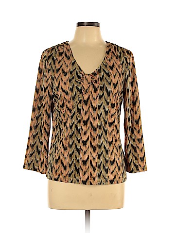 Anne Klein Long Sleeve Blouse (view 1)