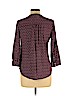 Atmosphere Burgundy Long Sleeve Blouse Size 10 - photo 2