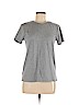 Lou & Grey 100% Cotton Gray Short Sleeve T-Shirt Size M - photo 1
