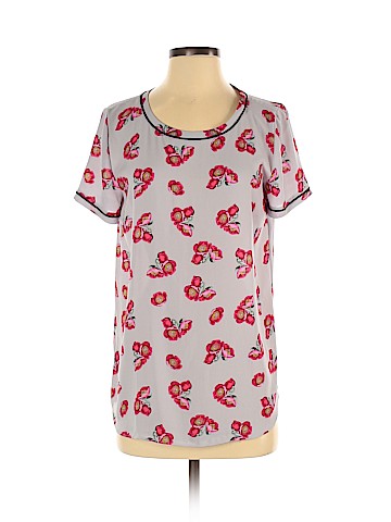 Ann Taylor Short Sleeve Blouse (view 1)