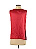 Spenser Jeremy 100% Silk Red Sleeveless Silk Top Size S - photo 2