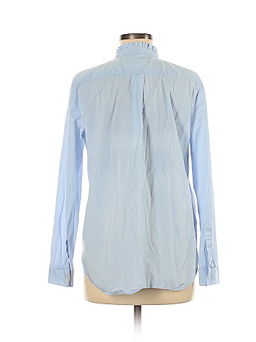 Ann Taylor LOFT Long Sleeve Button-Down Shirt (view 2)