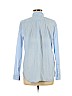 Ann Taylor LOFT 100% Cotton Blue Long Sleeve Button-Down Shirt Size M - photo 2