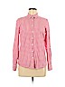 Tommy Hilfiger 100% Cotton Pink Long Sleeve Button-Down Shirt Size M - photo 1