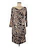 Jennifer Lopez Tan Casual Dress Size L - photo 1