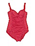 Croft & Barrow Red One Piece Swimsuit Size 10 - photo 1