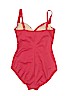 Croft & Barrow Red One Piece Swimsuit Size 10 - photo 2