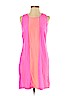 Julie Brown 100% Silk Pink Casual Dress Size 4 - photo 1