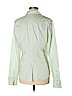 New York & Company 100% Cotton Green Long Sleeve Button-Down Shirt Size L - photo 2