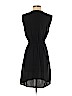 H&M 100% Polyester Black Casual Dress Size 4 - photo 2