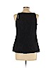 Tahari Black Sleeveless Blouse Size M - photo 2