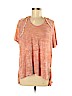 Hopely Tan Short Sleeve Top Size M - photo 1